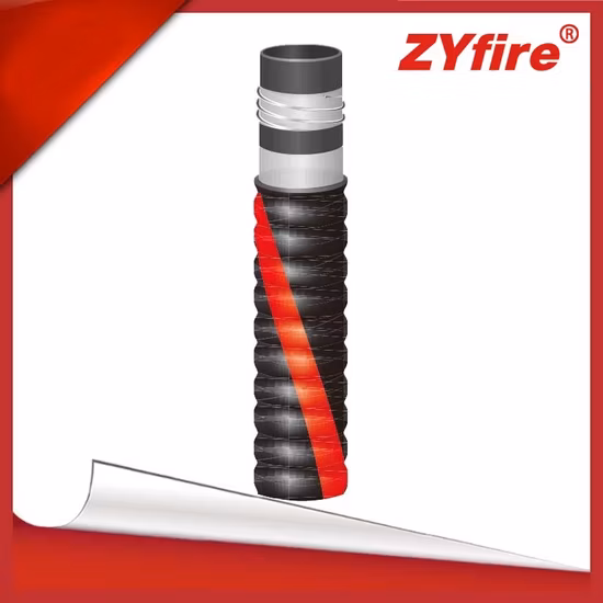Durable Hot-Selling High-Quality Three-Industry Hose with Embedded Steel Helix Wire Corrugated Suction & Discharge Hose