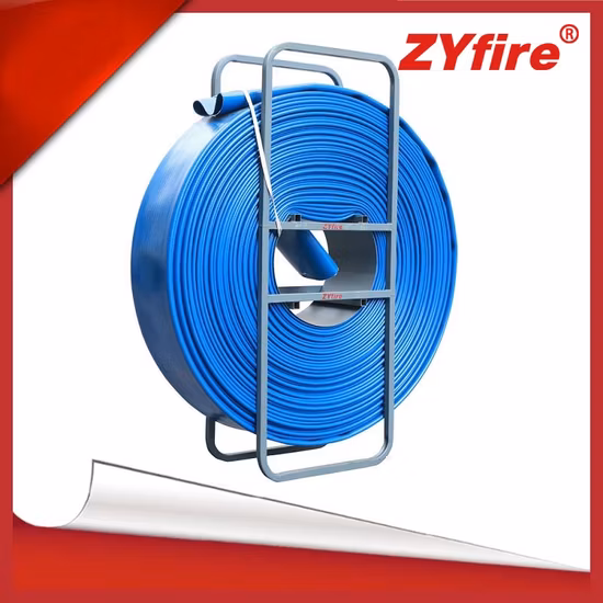 200 Meters TPU Lay Flat Hose for Irrigation and Shale Gas Develop