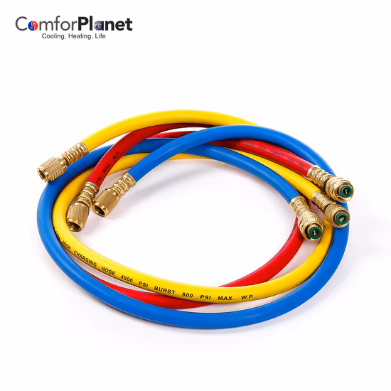 Refrigerant Charging Hose Universal Apply to R134A R12 R22 R502 R404 Refrigerant