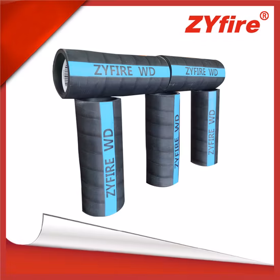 Durable Hot-Selling High-Quality Three-Industry Hose with Embedded Steel Helix Wire Corrugated Suction & Discharge Hose