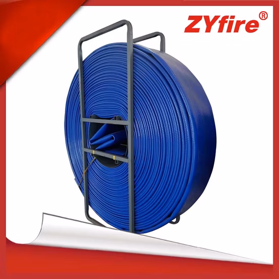 200 Meters TPU Lay Flat Hose for Irrigation and Shale Gas Develop