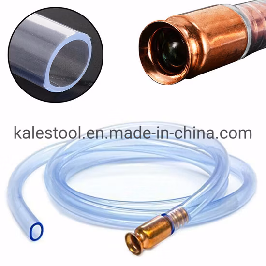 PVC Siphon Hose Siphon Pump with Copper Head Rain Pipe