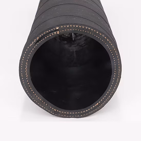 Cement Truck Concrete Vibrator Delivery Corrugated Braided Rubber Suction Hose