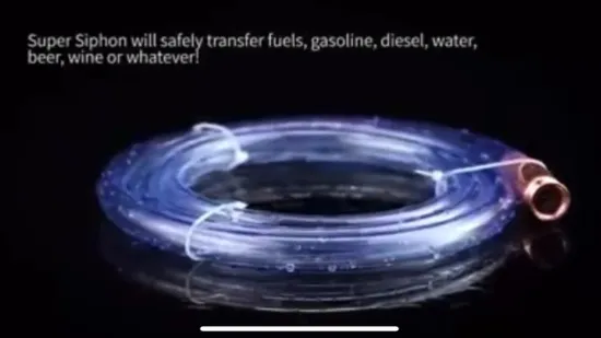 High Quality Flexible Hose Hand Siphon Fuel Transfer Siphon Pump Hose