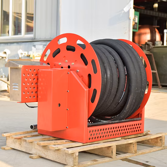 Custom Engineering Construction Manual Auto Hydraulic Heavy Duty Oil Diesel Electric Fuel Refuel Hose Reel