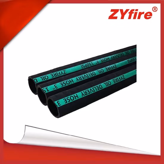 Durable Hot-Selling High-Quality Three-Industry Hose with Embedded Steel Helix Wire Corrugated Suction & Discharge Hose