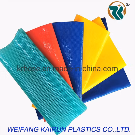 Flexible Anti-UV Agricultural PVC Layflat Water Discharge Hose