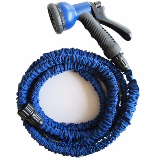 Super Quality China Supplier Green Power 25FT 50FT 75FT 100FT 150FT Magic Expandable Hose Garden Hose with Spray Nozzle