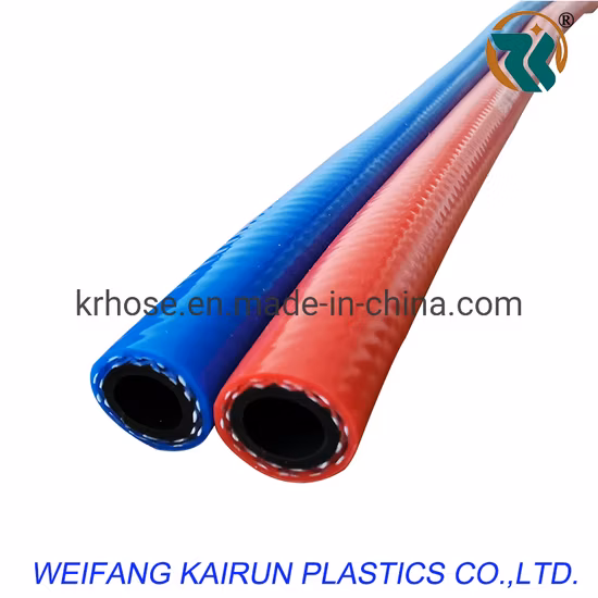 Red/Yellow /Blue Safety Single/Twin Oxygen/Acetylene Hose for Welding Machine