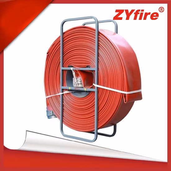 Zyfire Oilfield Fracking Reinforced Hose TPU Layflat Hose with Couplings